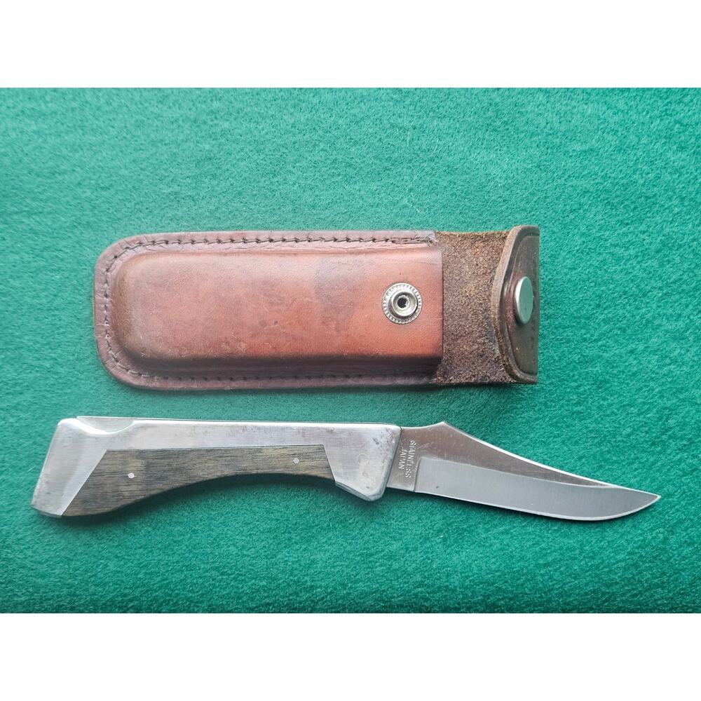 Vintage Sharp 300 Folding Lock Back Knife